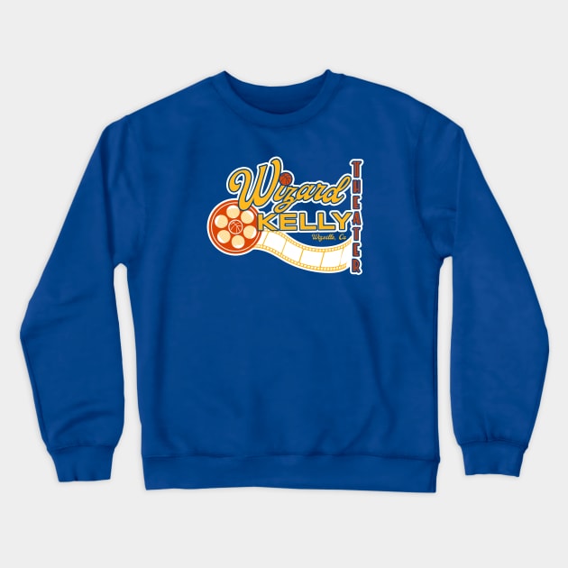 Wizard Kelly Theater - Retro Crewneck Sweatshirt by Nazonian